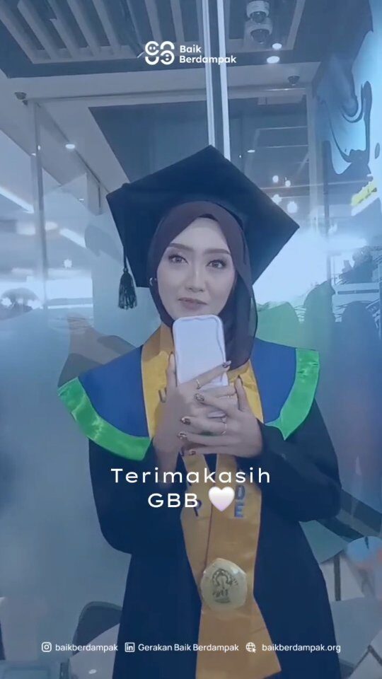 Instagram post from baikberdampak. This post is in position 1.