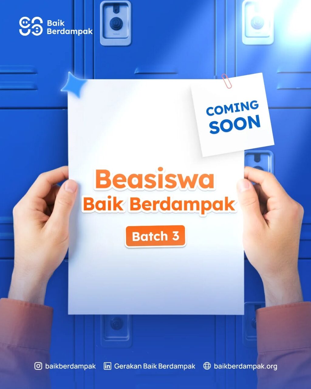 Instagram post from baikberdampak. This post is in position 2.