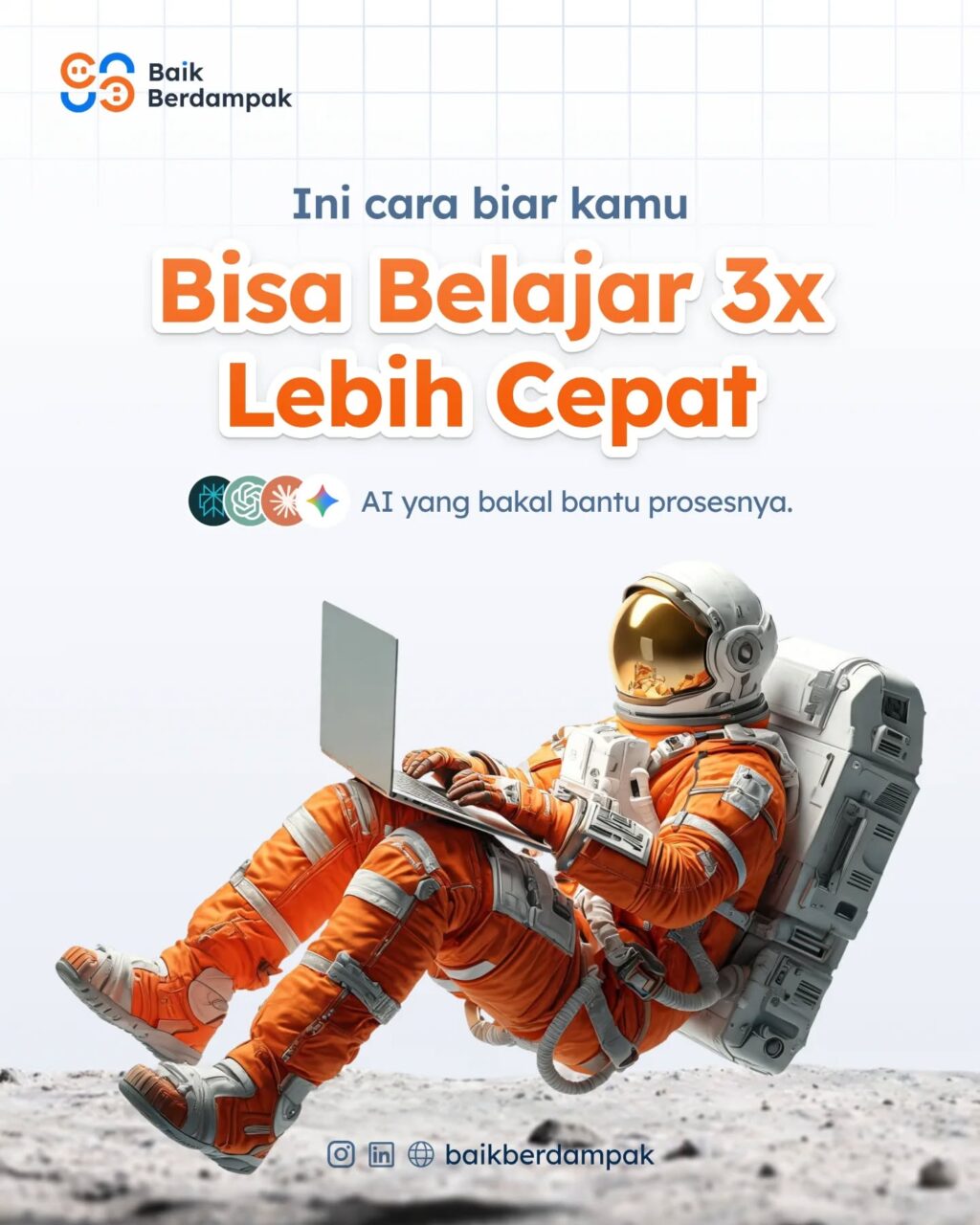 Instagram post from baikberdampak. This post is in position 0.