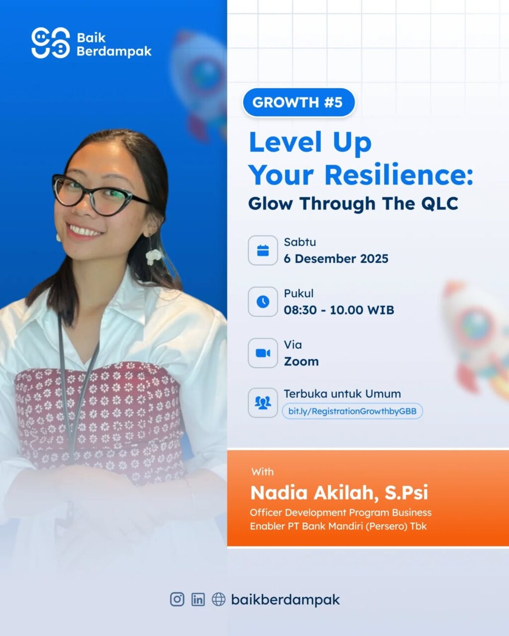 Instagram post from baikberdampak. This post is in position 1.