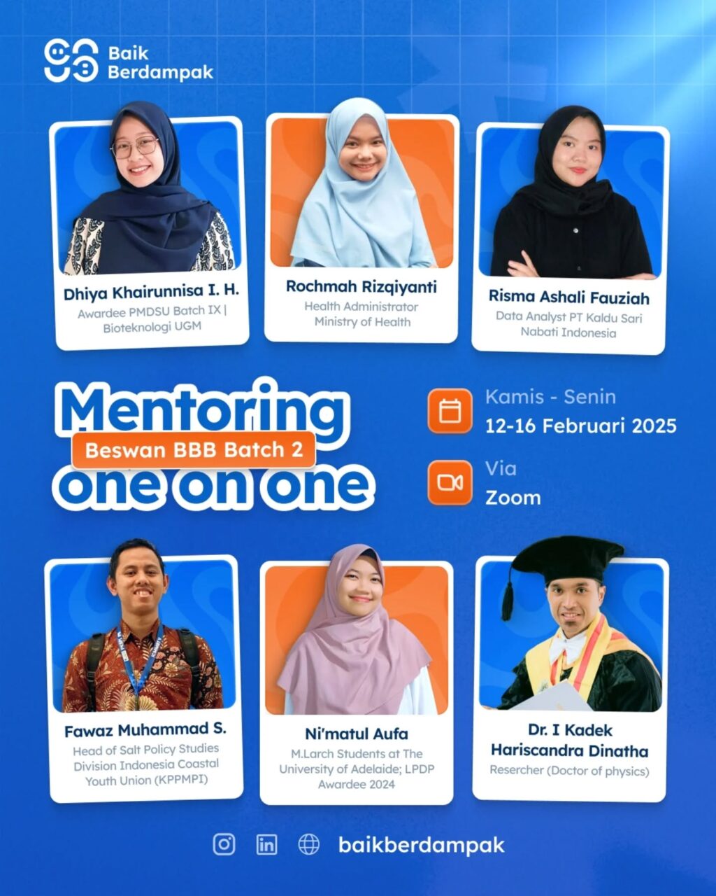 Instagram post from baikberdampak. This post is in position 1.