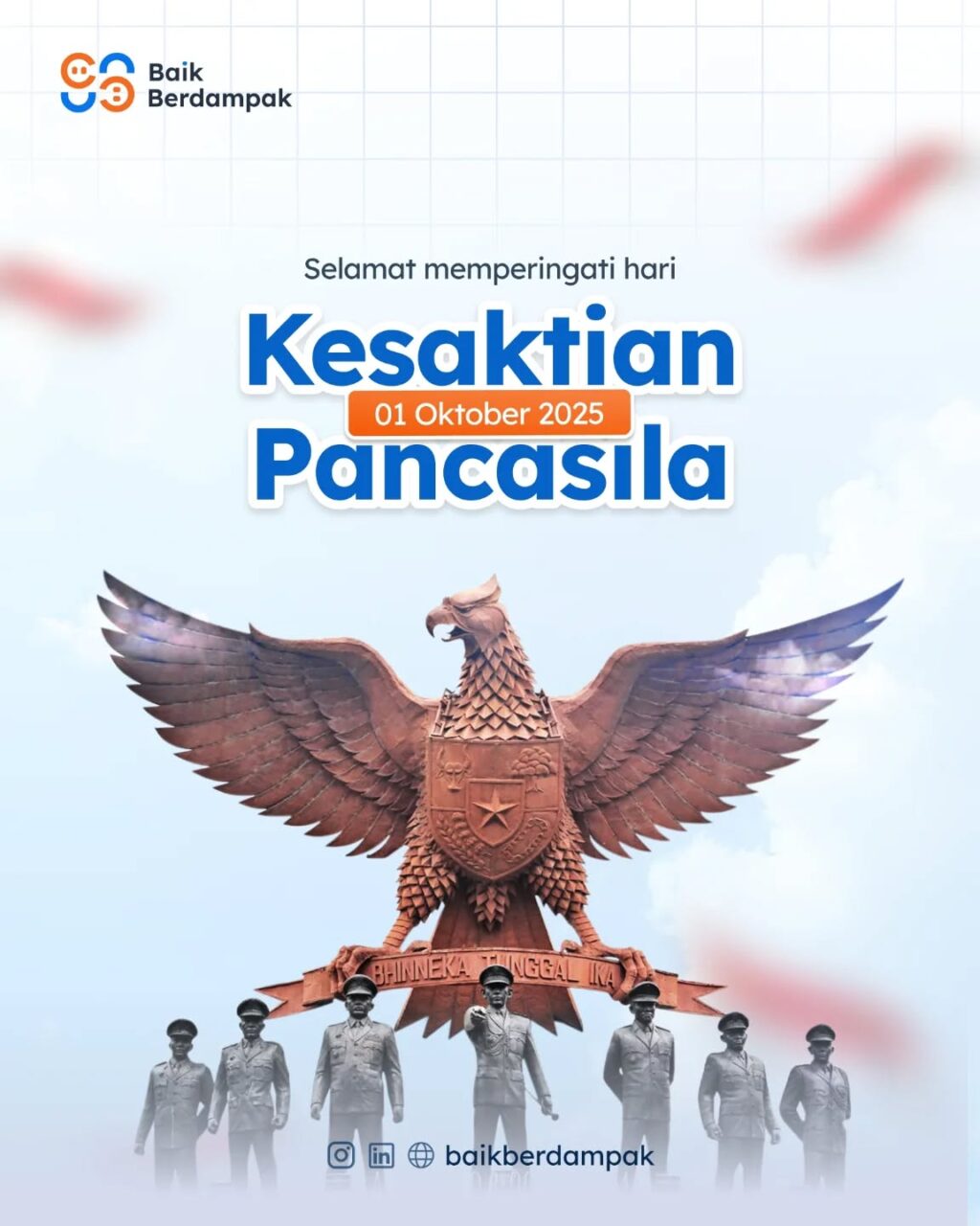 Instagram post from baikberdampak. This post is in position 10.